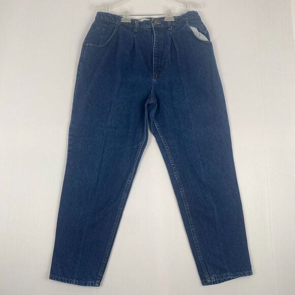 Vtg Hunters Run Women's Size H 4 High Rise  Straight Leg Jeans 31-39193 USA - Picture 14 of 15